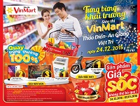 Tưng Bừng Khai Trương VinMart Thảo Điền - An Giang - Việt Trì